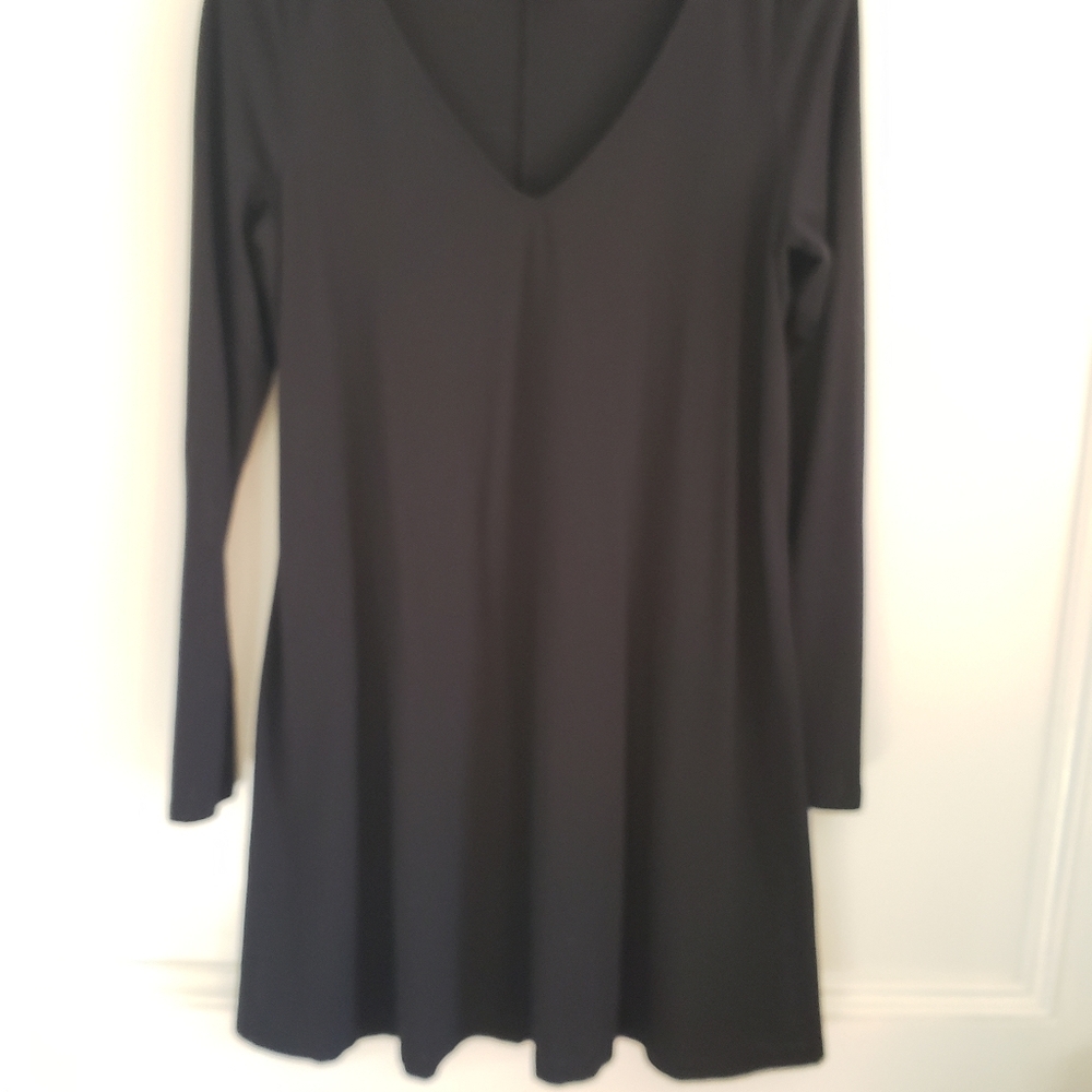 Express Black Midi Dress. L. Perfect Condition! - Picture 3 of 7